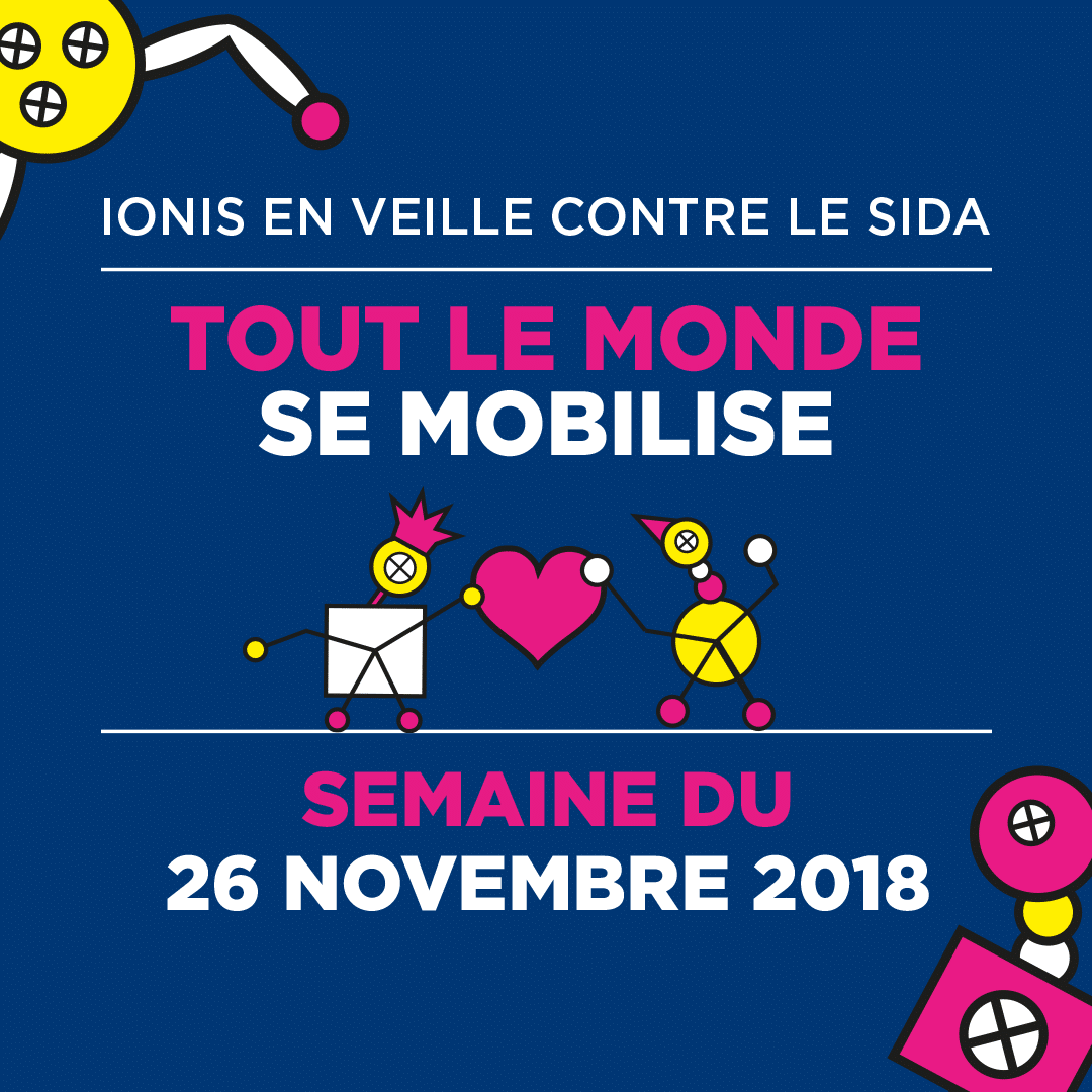 IONIS en veille contre le sida 2018 : plus de 10 000 euros récoltés !