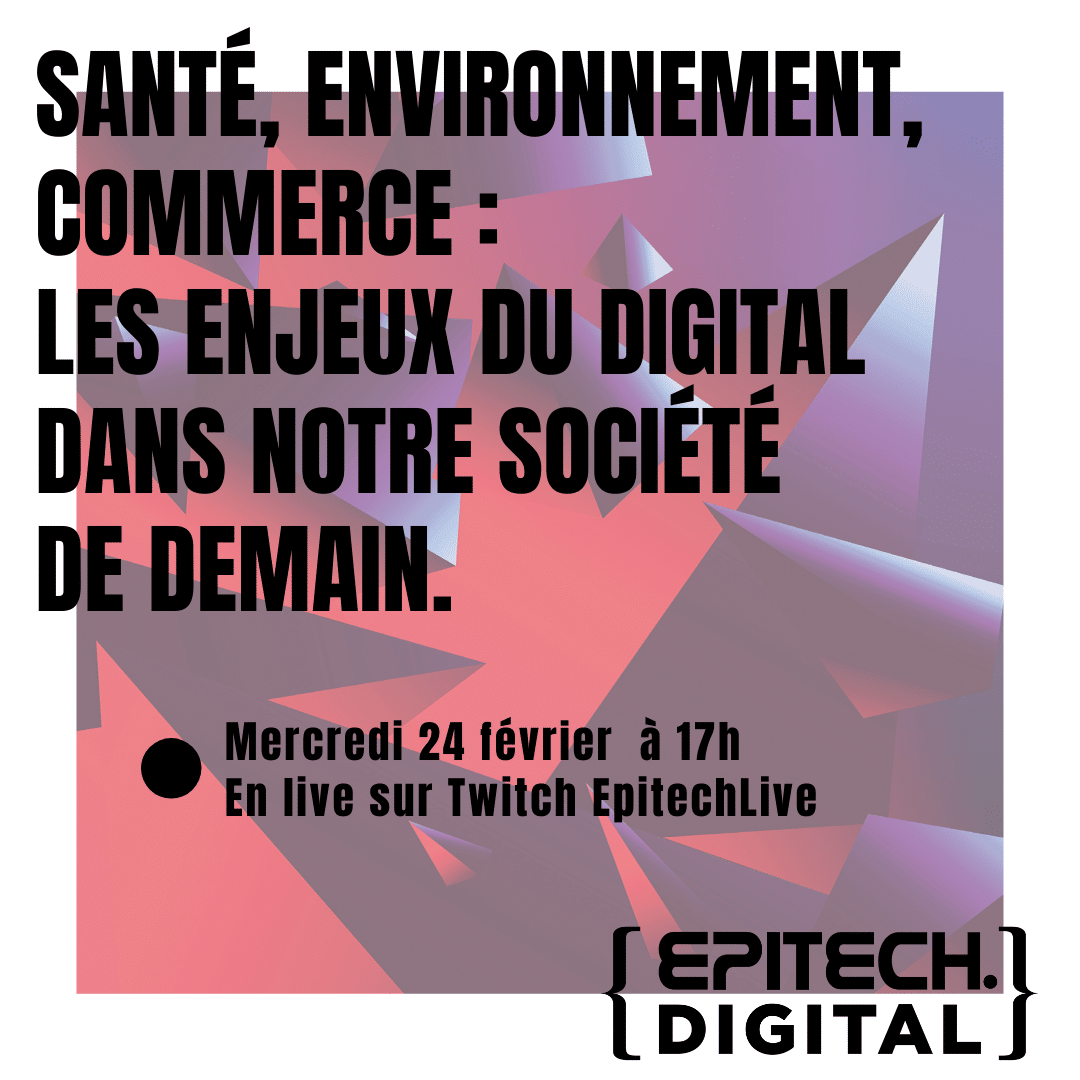 Conférence « Santé, environnement, commerce : les enjeux du digital dans notre société de demain »